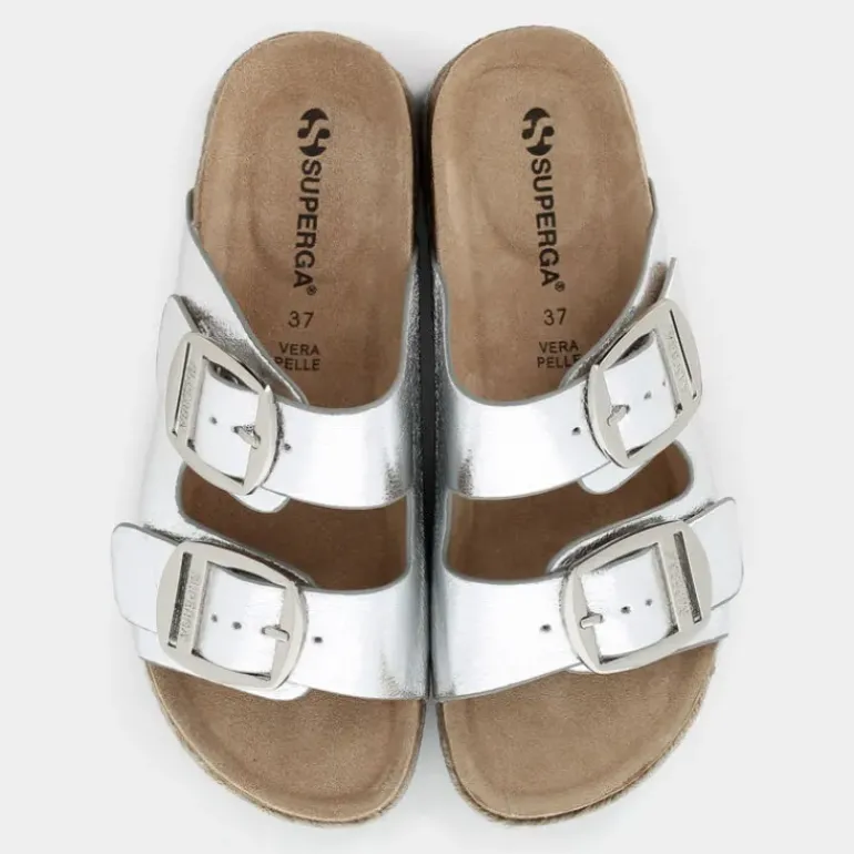.- SANDALI ARGENTO S11T627