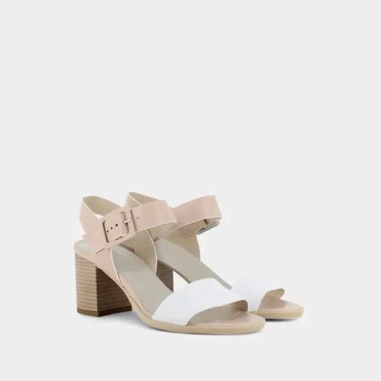 SANDALI BIANCO/NUDE E218654D