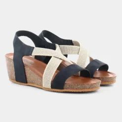 SANDALI BLU BP-E24D-01