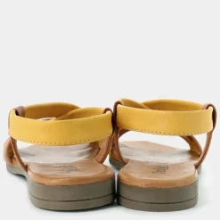 SANDALI GIALLO/BRANDY MA-E24D-03