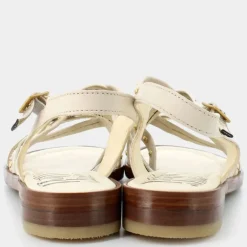 SANDALI LATTE/PLATINO OL-E25D-01