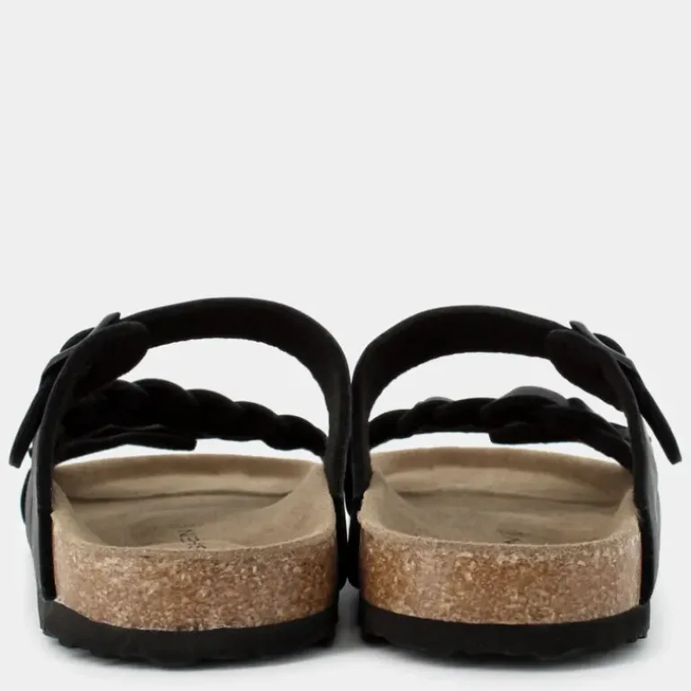 SANDALI NERO AO-E25D-07