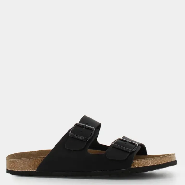 SANDALI NERO AO-E25U-01