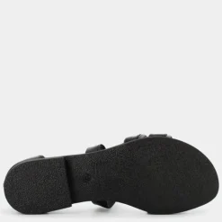 SANDALI NERO/CDF MA-E24D-06