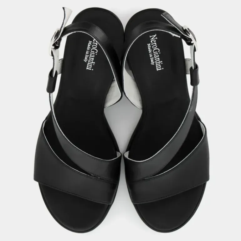 SANDALI NERO E410440D