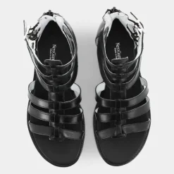 SANDALI NERO E012490D