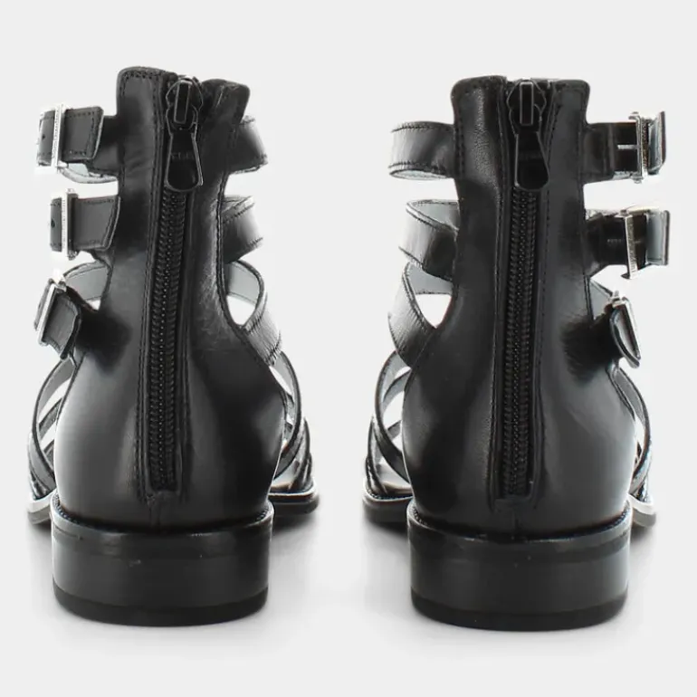SANDALI NERO E012490D