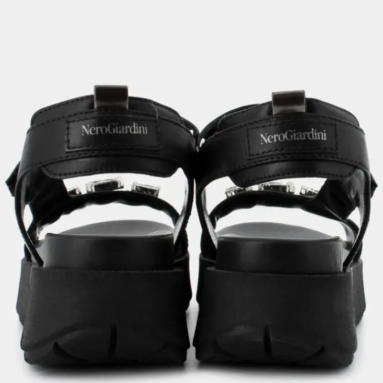 SANDALI NERO E410707D