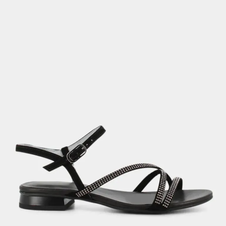 SANDALI NERO E115530D