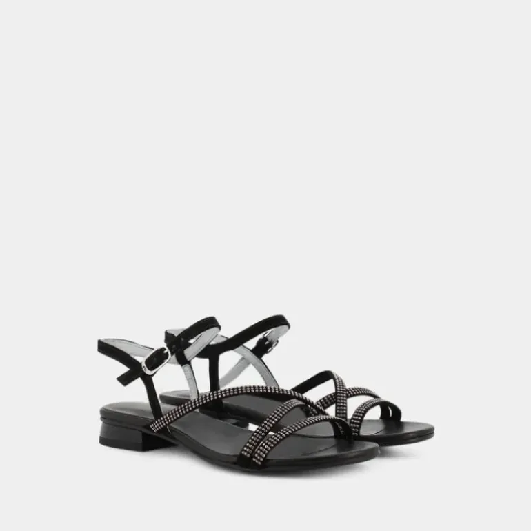 SANDALI NERO E115530D