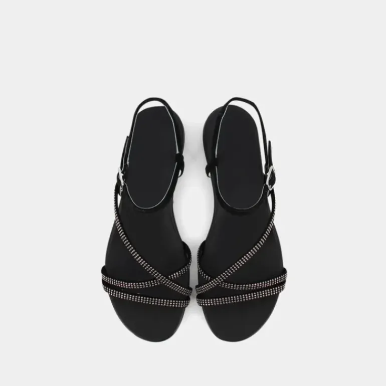 SANDALI NERO E115530D