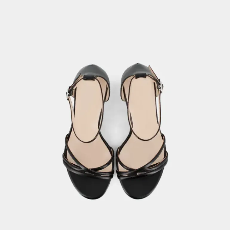 SANDALI NERO E218410DE