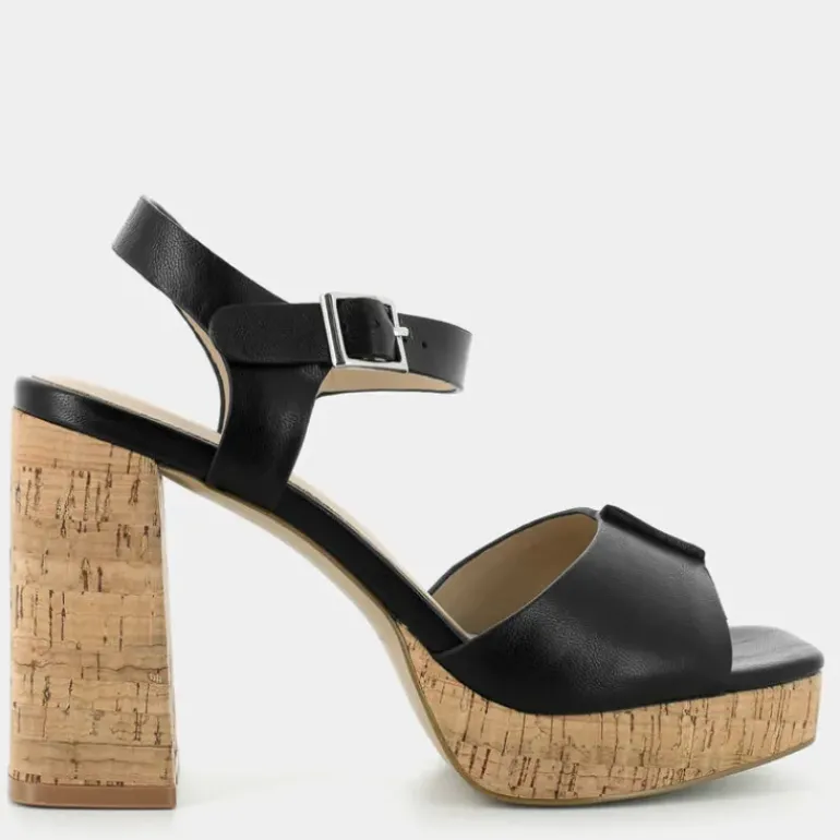 SANDALI NERO ME-E25D-19