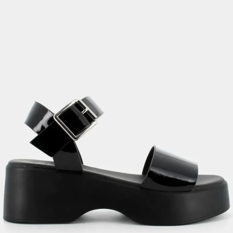SANDALI NERO RE-E25D-15