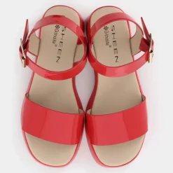 SANDALI ROSSO RE-E25D-15