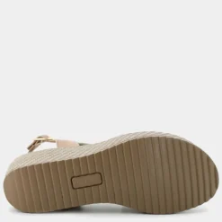 SANDALI SALVIA/BEIGE IM-E24D-19