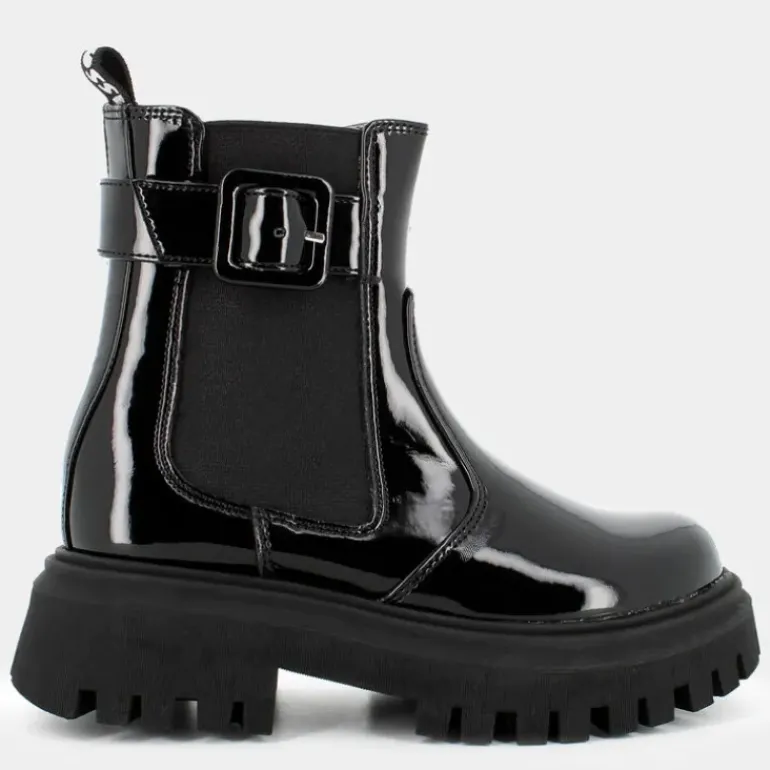 15933- SCARPONCINI E STIVALETTI NERO VERNICE AG-16682