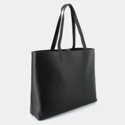 SCULPTED- BORSE 0GL BLACK METALLIC LOGO 10825-0GL