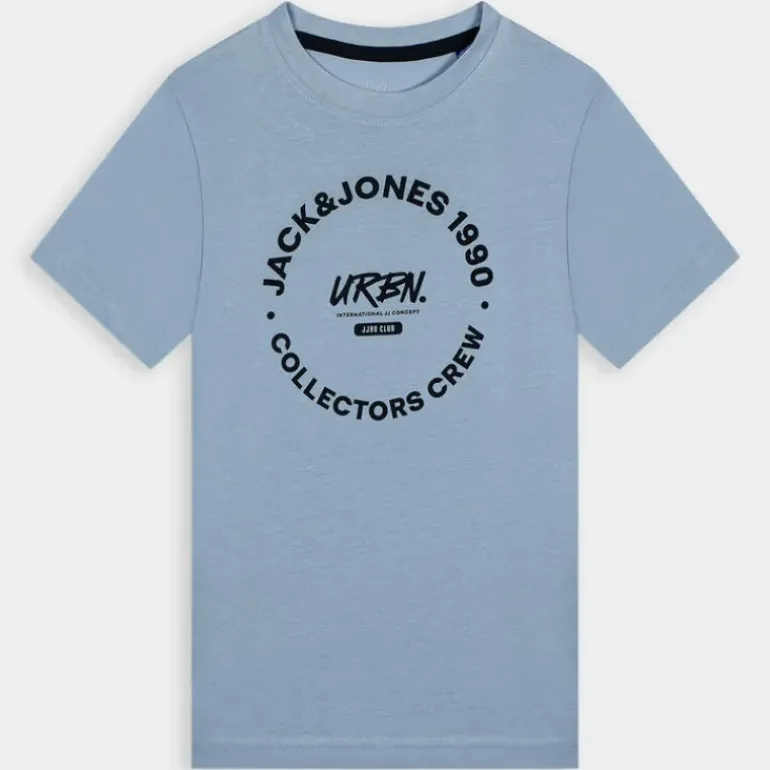 SIMON TEE SS CREW NECK- T-SHIRT BLU 12270001