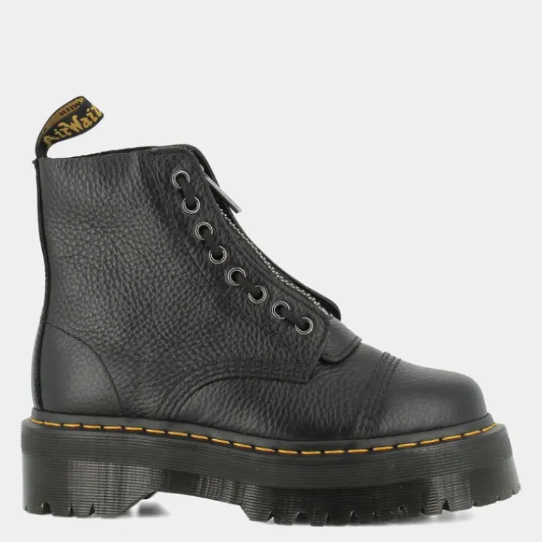 Sinclair- SCARPONCINI Black Milled Nappa 22564001