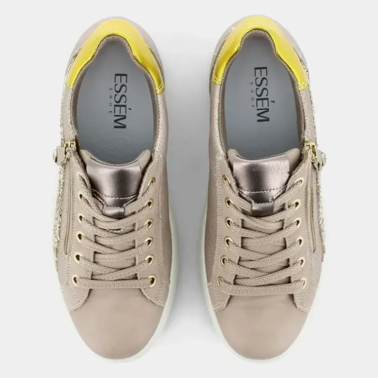 SISSY- SNEAKERS BEIGE IM-E22D-05