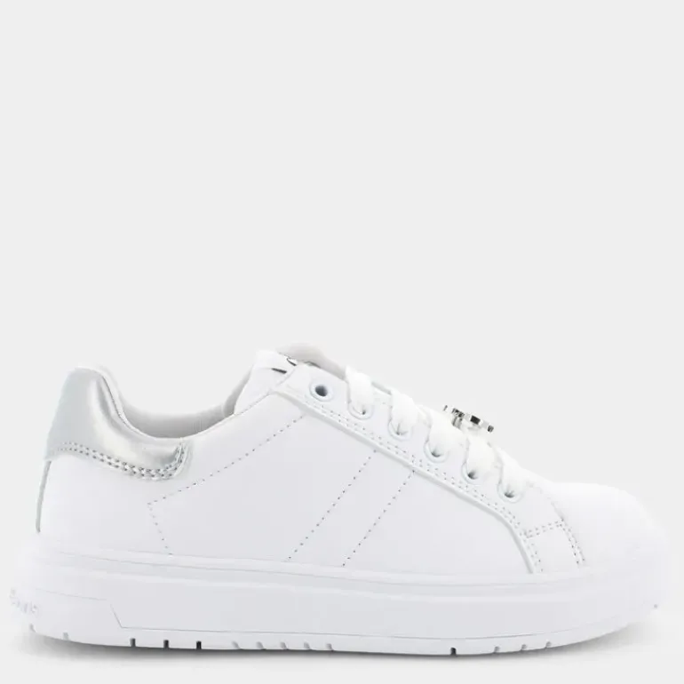 SNEAKERS BIANCO ARGENTO 80791