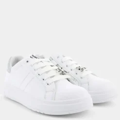 SNEAKERS BIANCO ARGENTO 80791