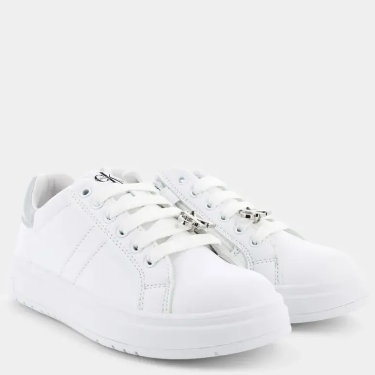 SNEAKERS BIANCO ARGENTO 80791