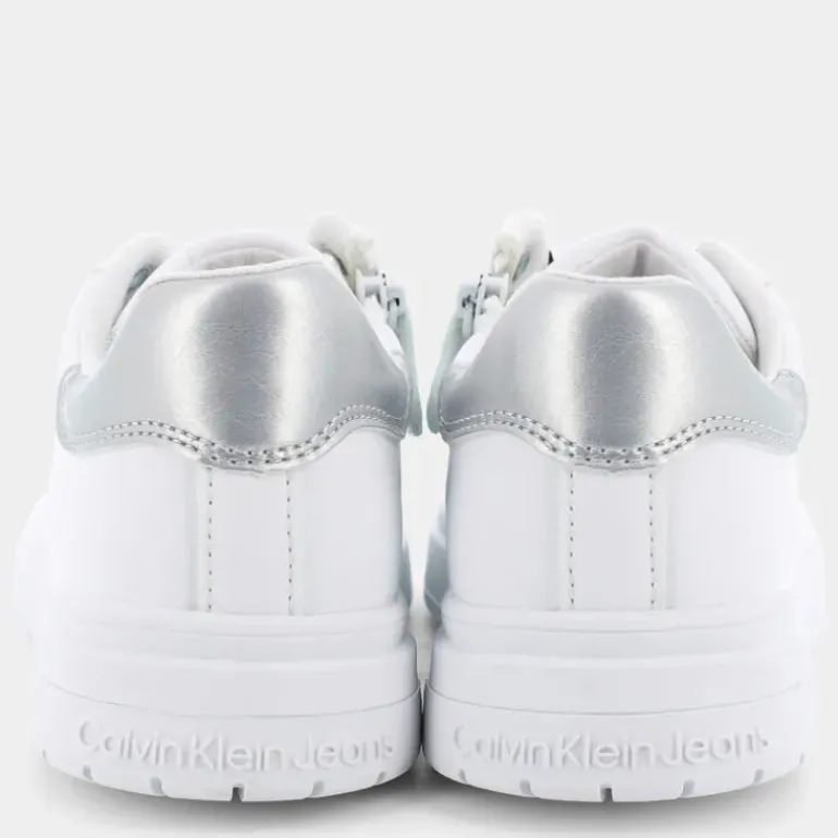 SNEAKERS BIANCO ARGENTO 80791
