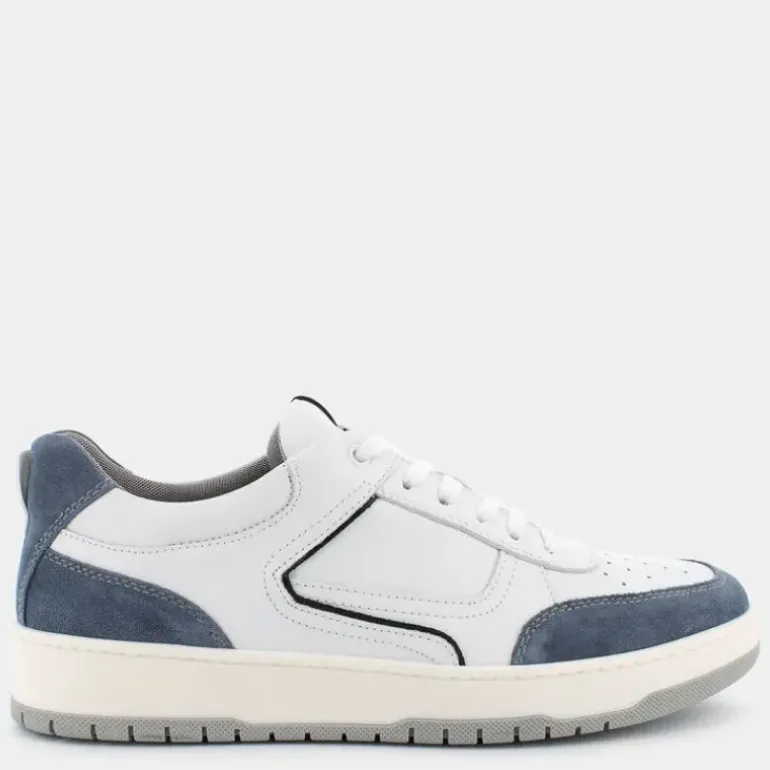 SNEAKERS BIANCO/AVIO E400230U