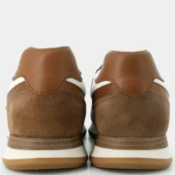 SNEAKERS BIANCO+BEIGE+MARRONE AC-E25U-10