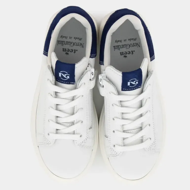 SNEAKERS BIANCO BLU E434640M