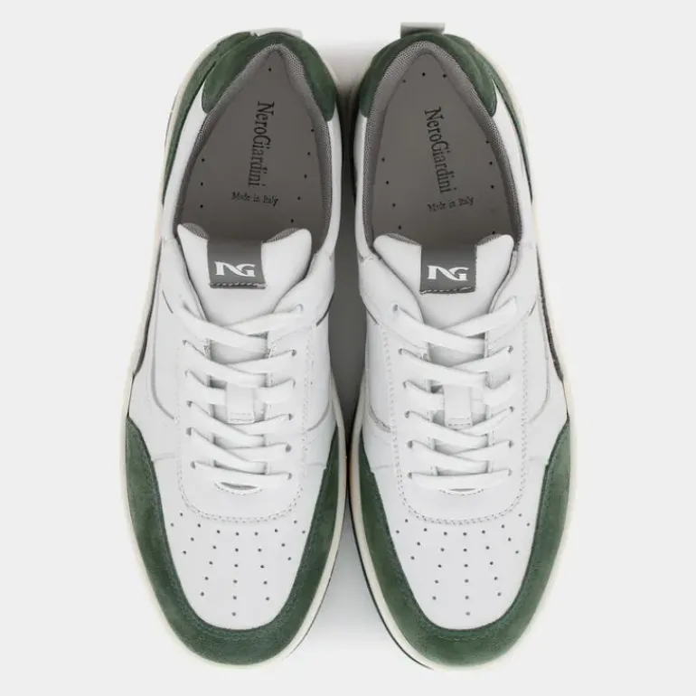 SNEAKERS BIANCO/ERBA E400230U