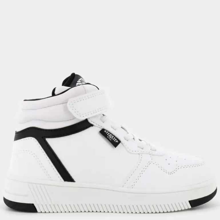 SNEAKERS BIANCO NERO ES-I24B-07