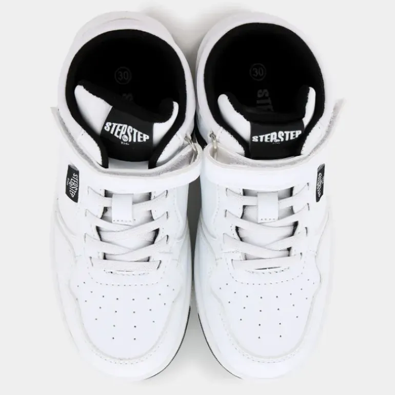 SNEAKERS BIANCO NERO ES-I24B-07