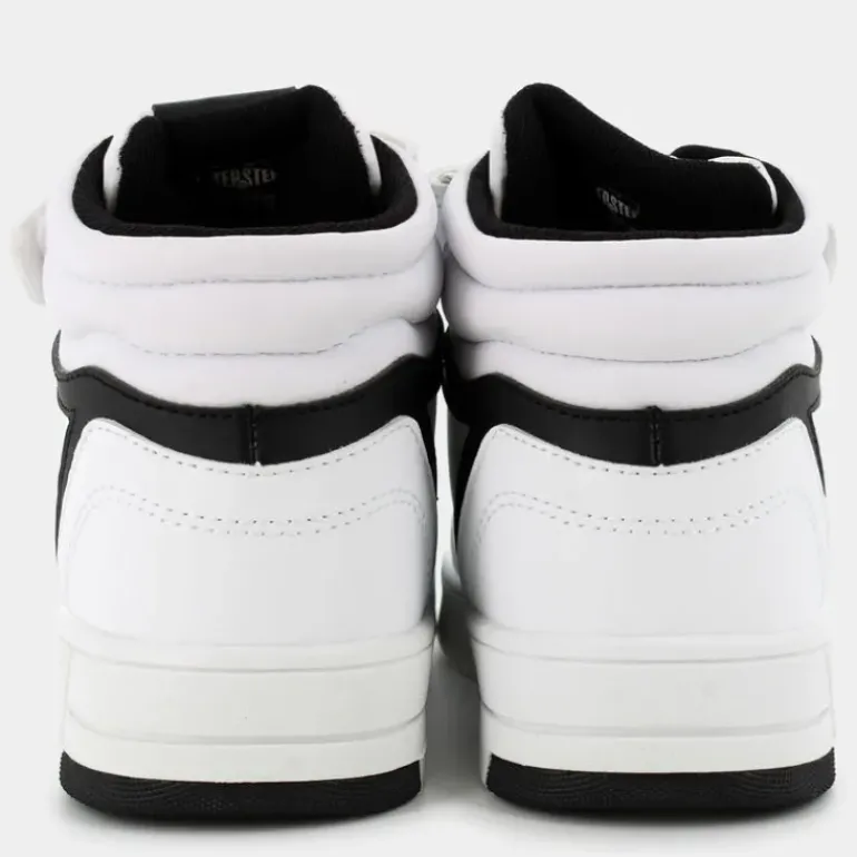 SNEAKERS BIANCO NERO ES-I24B-07