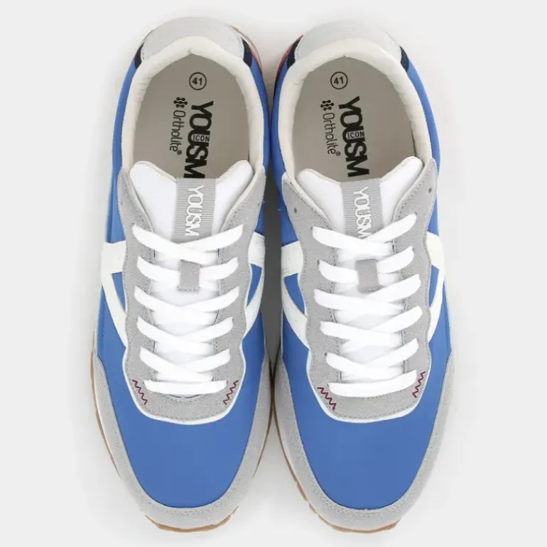 SNEAKERS BLU + GRIGIO + BIANCO HZ-E25U-04