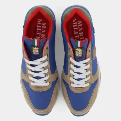 SNEAKERS BLU/MARRONE MM-2275