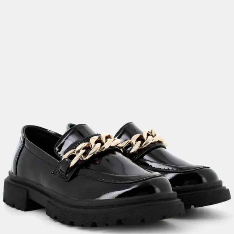 SNEAKERS NERO VERNICE SM-I24B-10