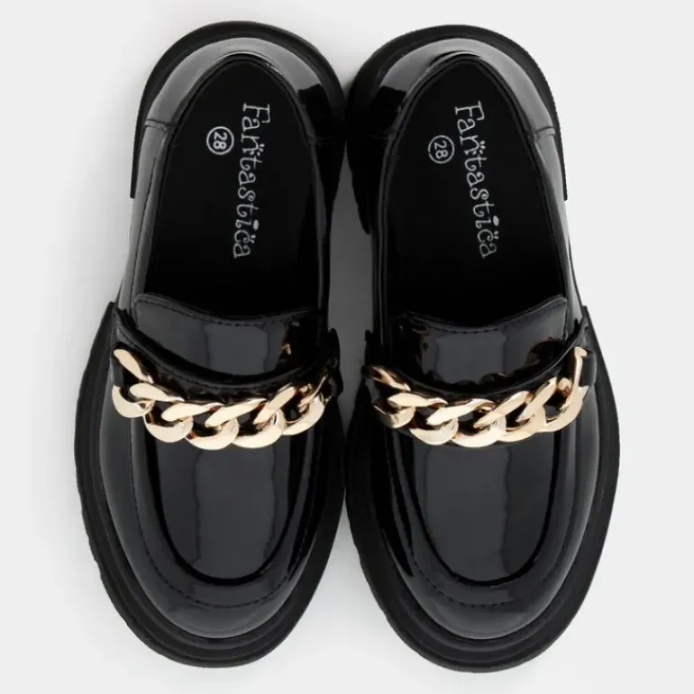 SNEAKERS NERO VERNICE SM-I24B-10