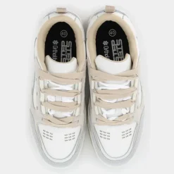 SNEAKERS OFF WHITE + SAND + GRIGIO TS-E25U-07