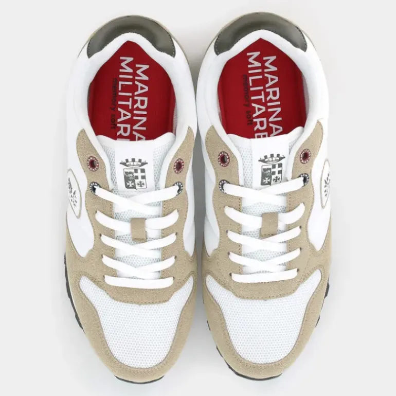 SNEAKERS SABBIA/BIANCO MM-1114