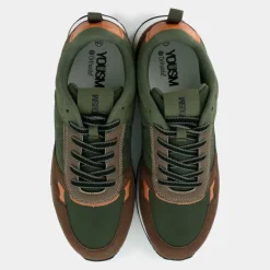 SNEAKERS VERDE MILITARE HZ-I24U-02