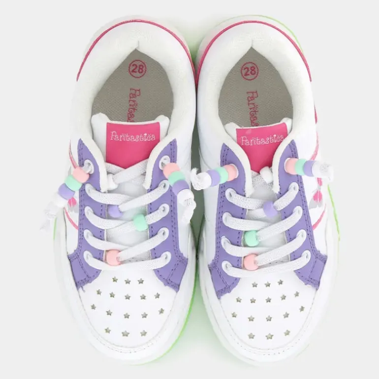 SPORTIVE BIANCO/FUCSIA/LILLA ES-E25S-13