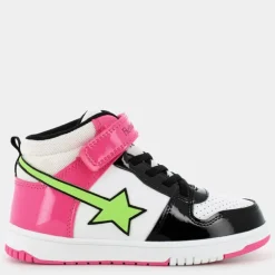 SPORTIVE NERO/FUCSIA/VERDE FLUO ES-I24S-19