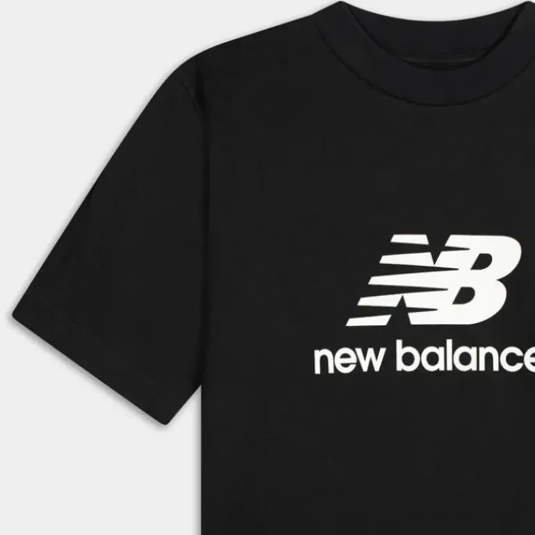 STACKED LOGO T-SHIRT- T-SHIRT BLACK MT41502