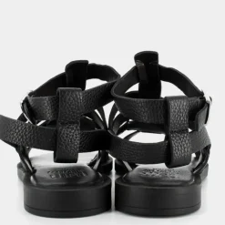 STASH- SANDALI NERO AP-E25D-04