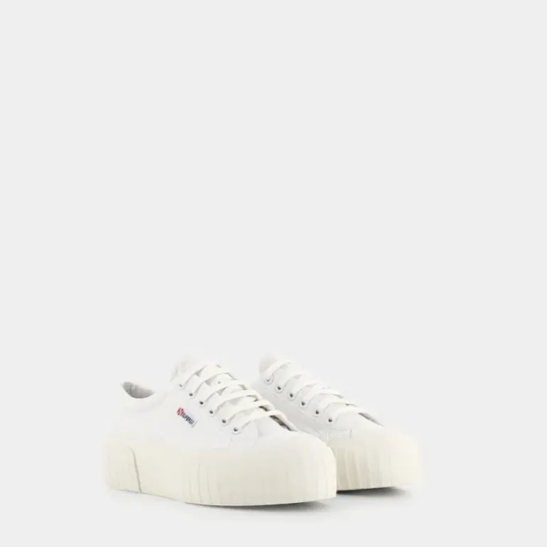 2631 STRIPE PLATFORM- SPORTIVE WHITE AVORIO S5111SW