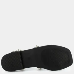 SU SOFT- SANDALI NERO RE-E24D-16