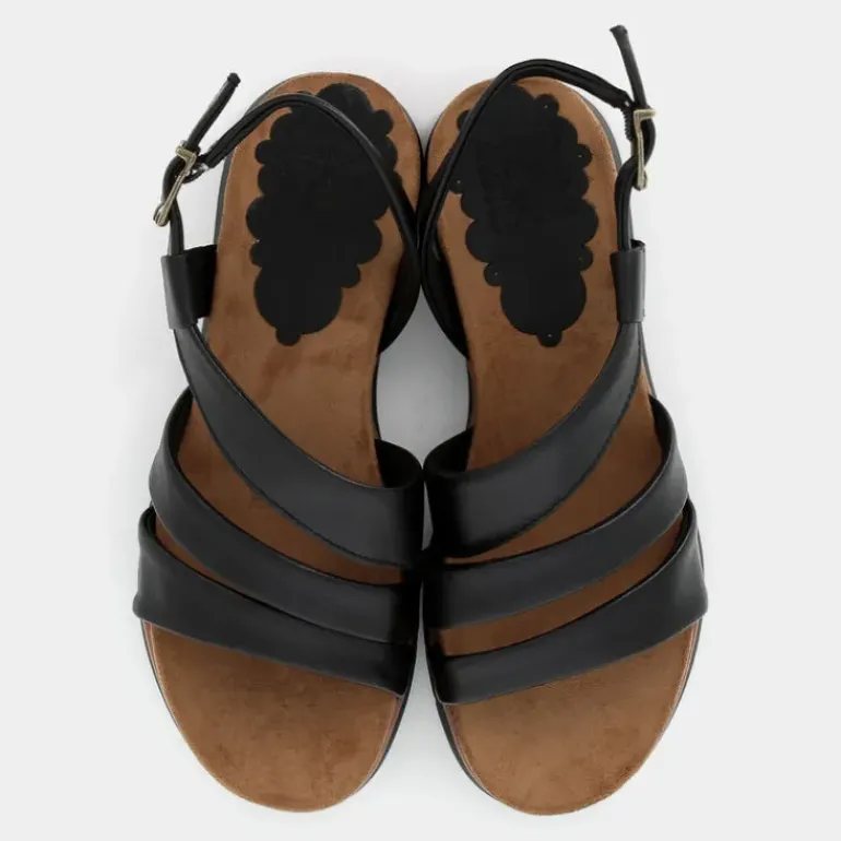 TIZIANA- SANDALI NERO IT-E25D-16